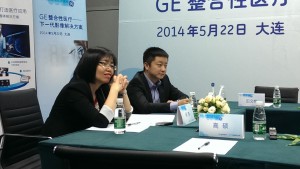 GE医疗邀请北大人民医院院长助理、信息中心主任刘帆以及其他医院的信息化负责人，就PACS应用趋势等话题进行了互动交流。