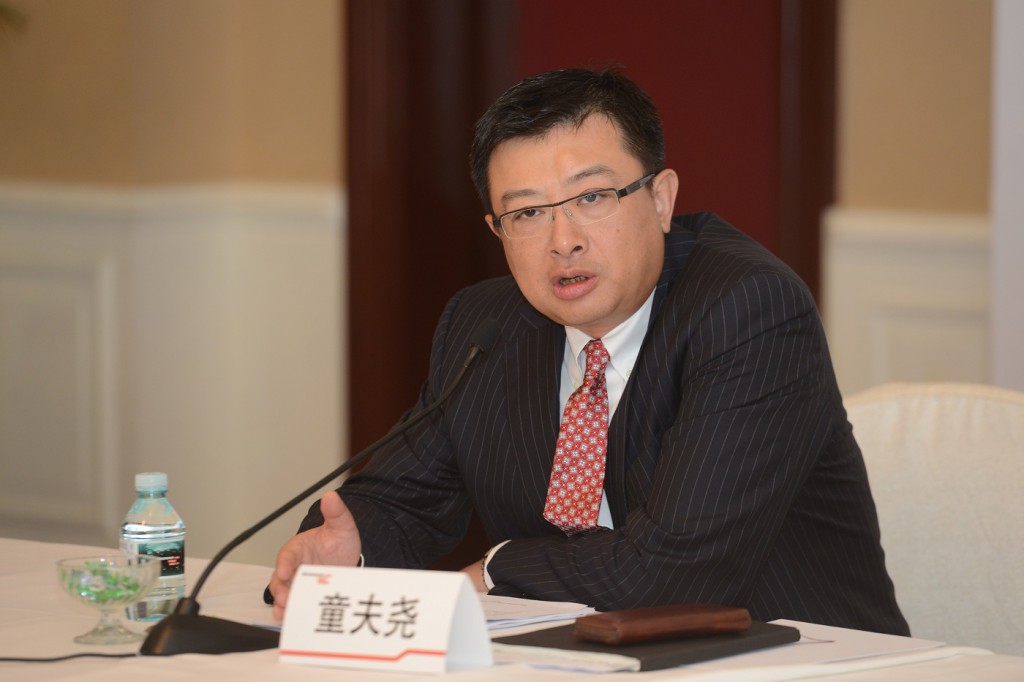联想集团副总裁、中国区大客户事业部总经理童夫尧