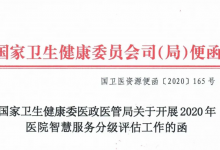 2020年医院智慧服务分级评估数据报送工作将于7月1日启动-HIT专家网