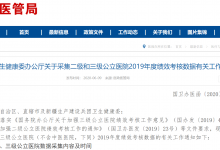 公立医院2019年度绩效考核数据采集工作启动-HIT专家网